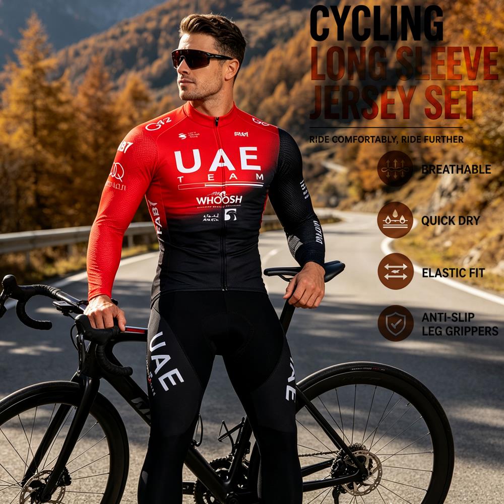 Cycling Commuter Trousers - 봄 여름 긴소매 사이클링 저지 세트