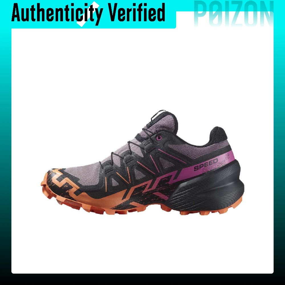 Salomon Shoes Speedcross 6 - SALOMON 스피드크로스 6 편안한 런닝화 여성용