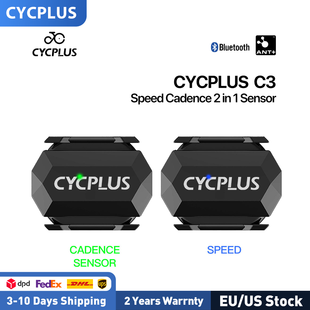 Commuter Cycling - CYCPLUS C3x2 자전거 컴퓨터 속도계 케이던스