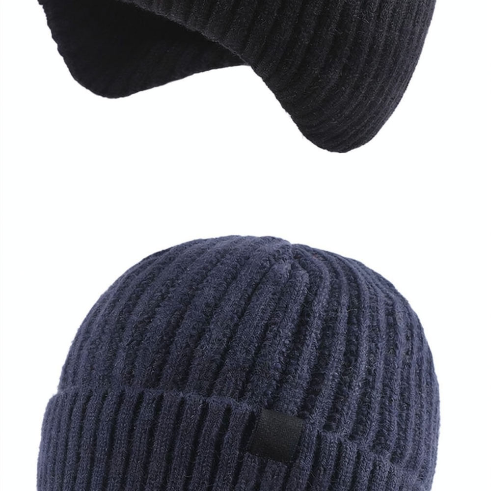 고급 니트 소재의 겨울 세트: 따뜻한 비니 모자, 목도 - Winter Cycling Commute Gear 리뷰 및 가격
