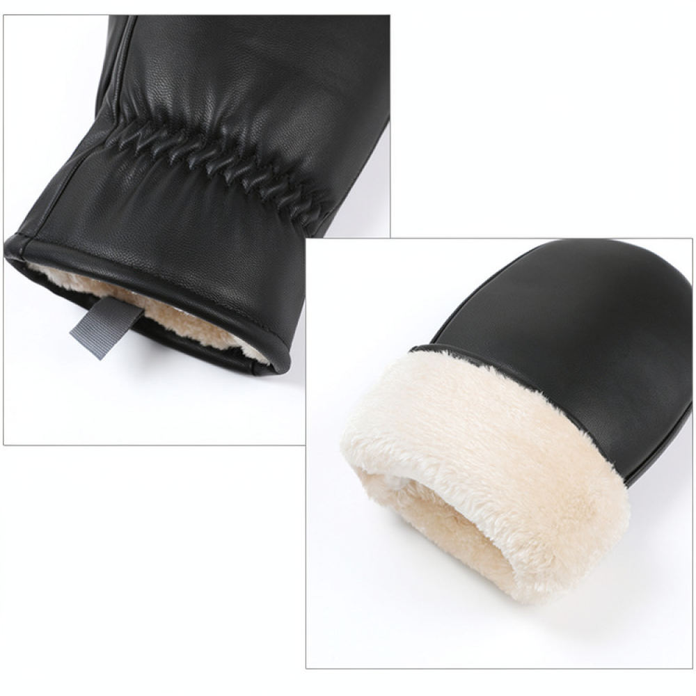 쉬에스멍(Xuesimeng) 겨울용 두꺼운 가죽 장갑, - Winter Cycling Commute Gear 리뷰 및 가격