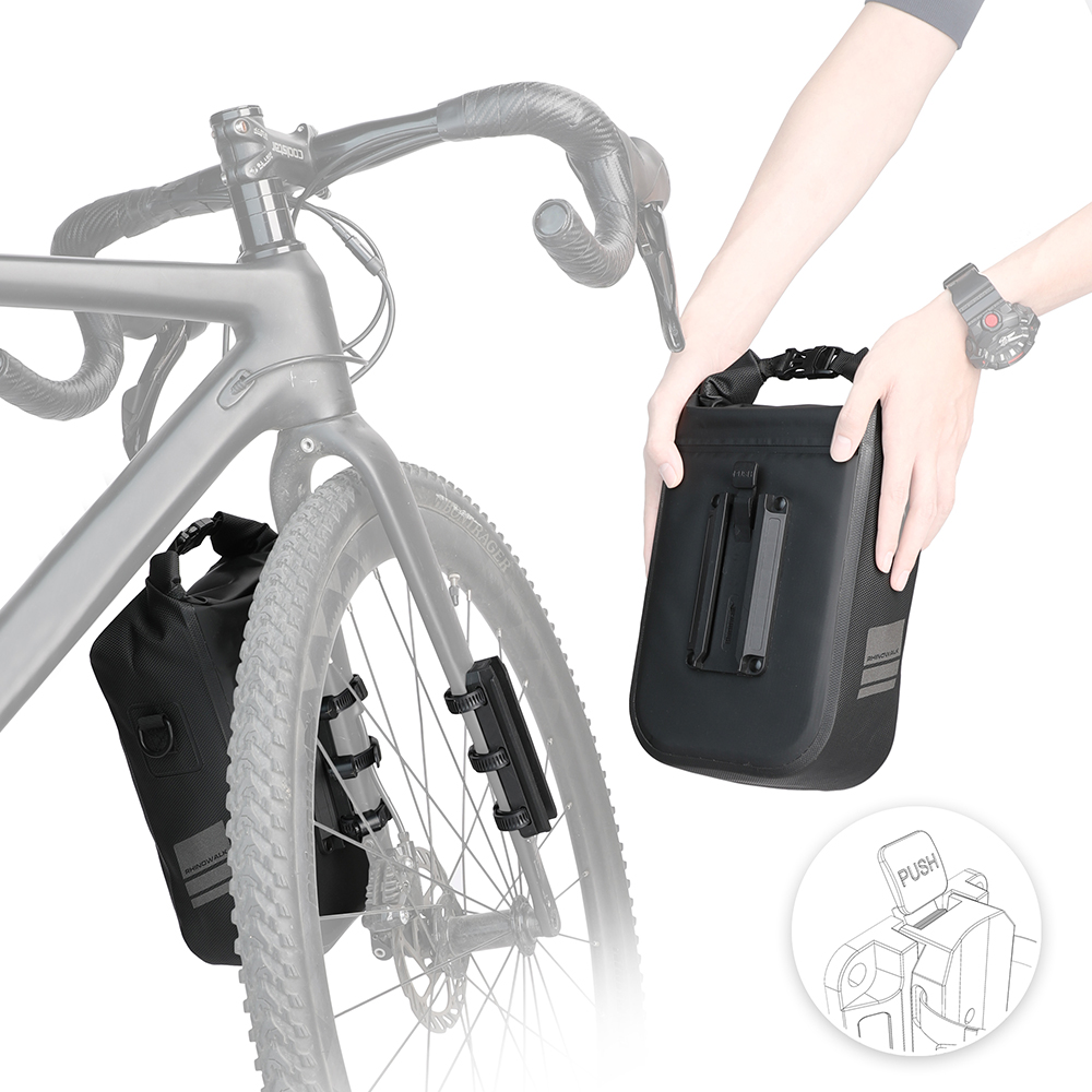 Rhinowalk 2 PCS 자전거 퀵 릴리스 프론트  - Cycling Commuter Backpack Waterproof 리뷰 및 가격