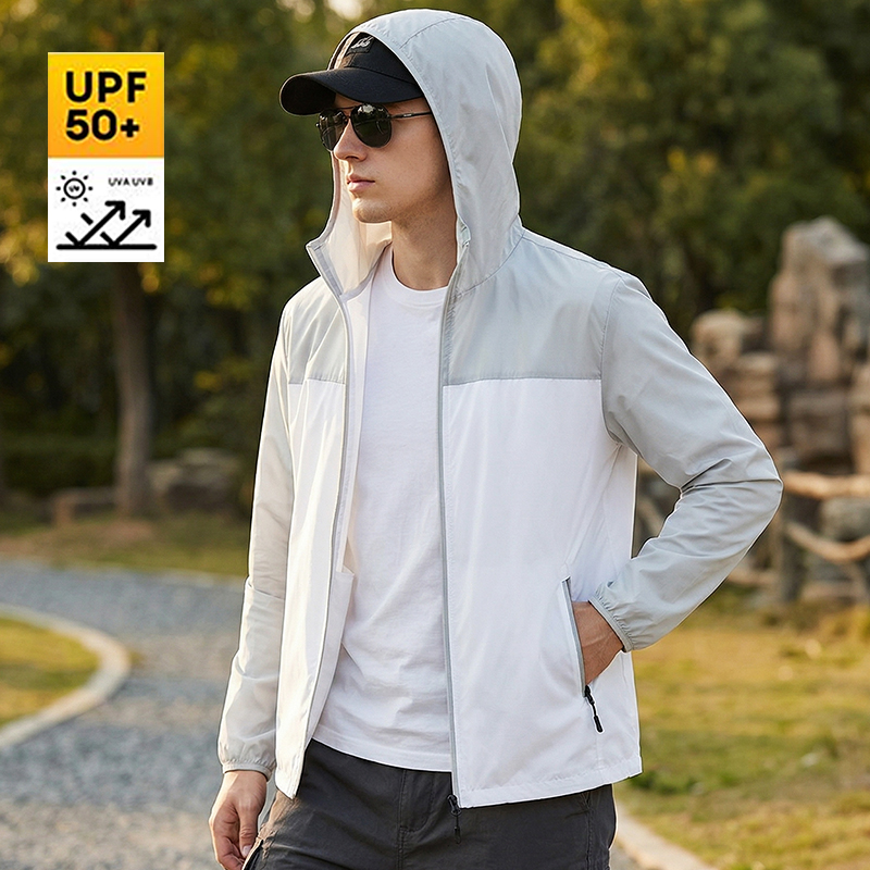 새로운 여름 남성용 자외선 차단 재킷 초경량 통기성 U - Cycling Commute Jacket 리뷰 및 가격