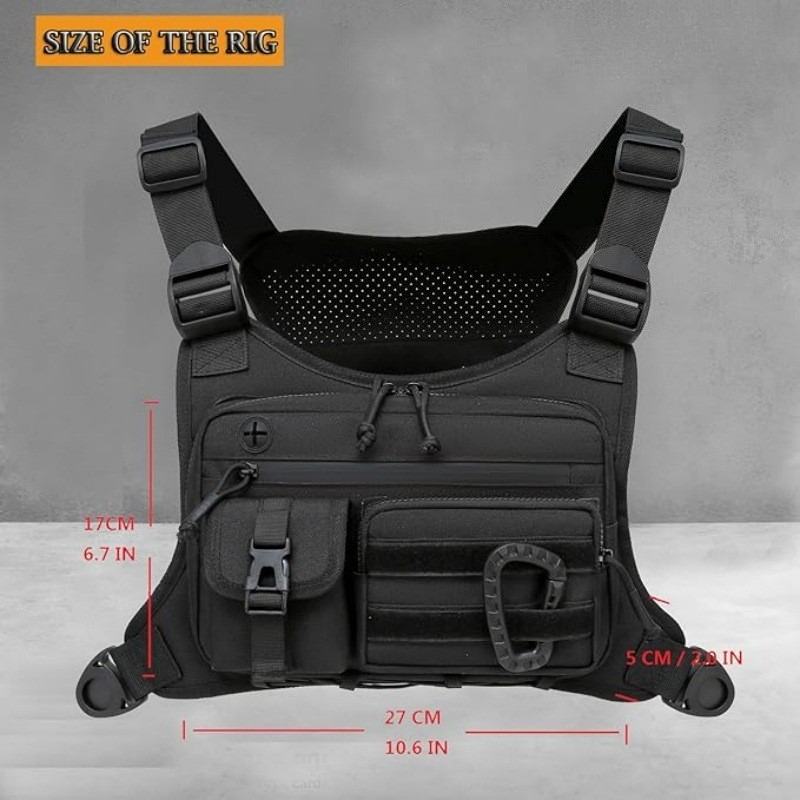전술용 가슴 가방 남성용 조끼 EDC 방수 도난 방지  - Cycling Commuter Backpack Waterproof 리뷰 및 가격