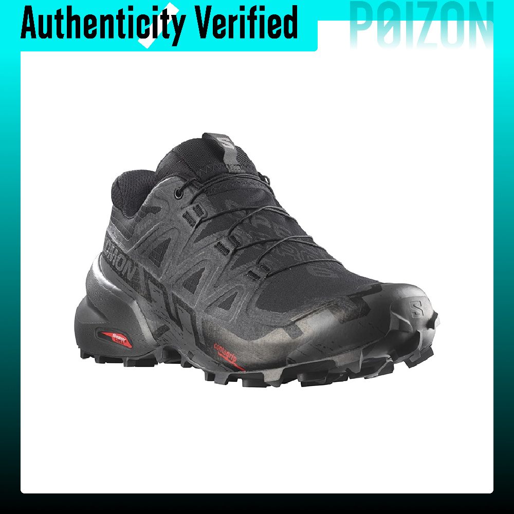 살로몬 스피드크로스 6 트레일 러닝화 남성용 블랙 L4 - Salomon Shoes Speedcross 6 리뷰 및 가격
