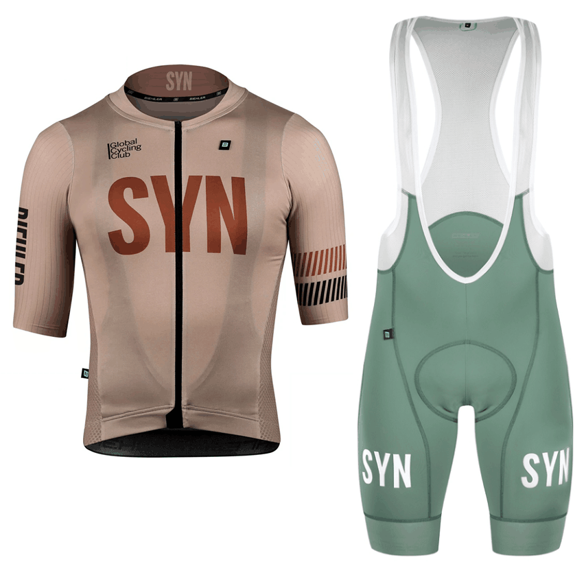 SYN 다크 브라운 남성용 반팔 사이클링 저지 및 턱받 - Cycling Commuter Trousers 리뷰 및 가격