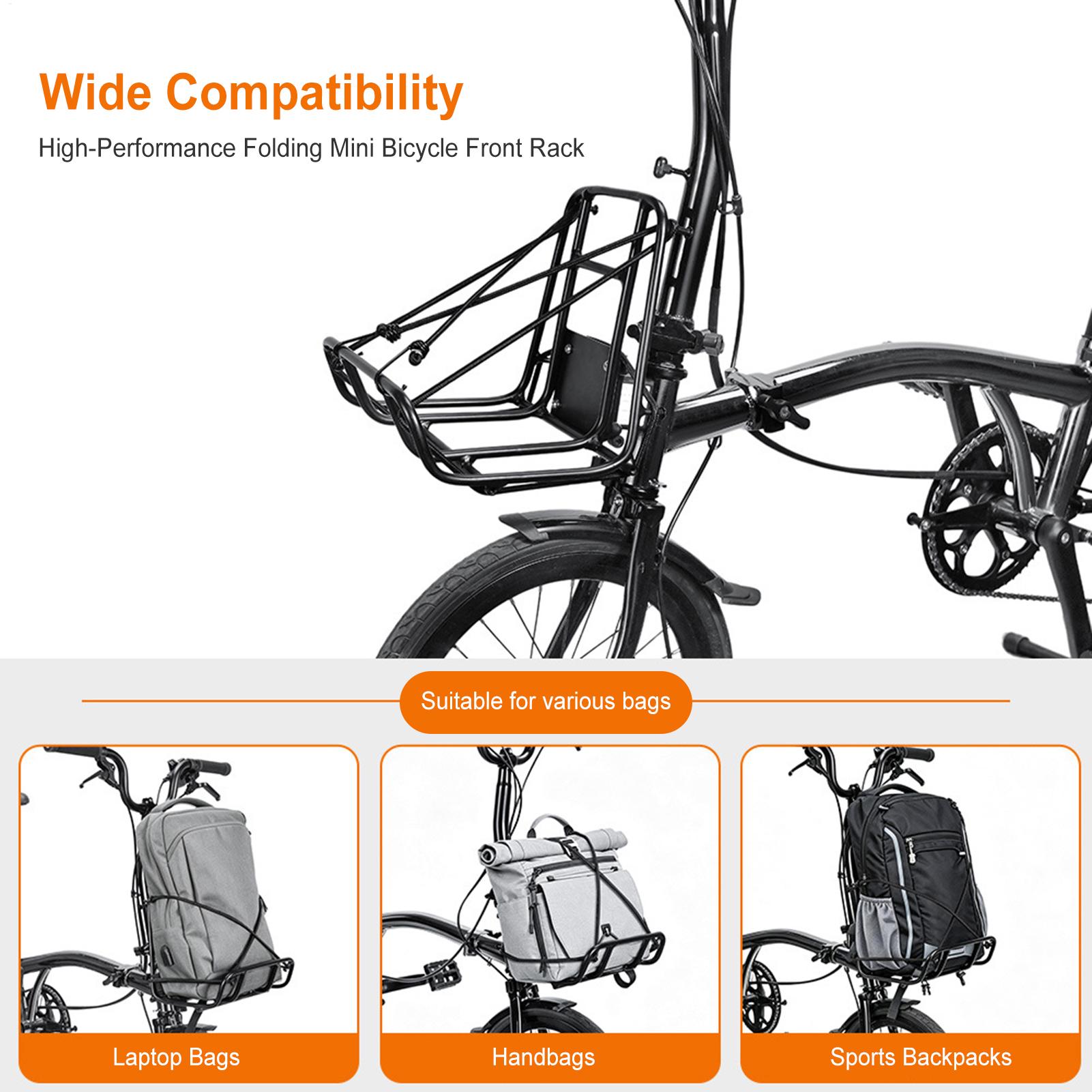 빠르게 탈부착 가능한 전면 자전거 거치대, 10kg까지 - Commuter Cycling 리뷰 및 가격
